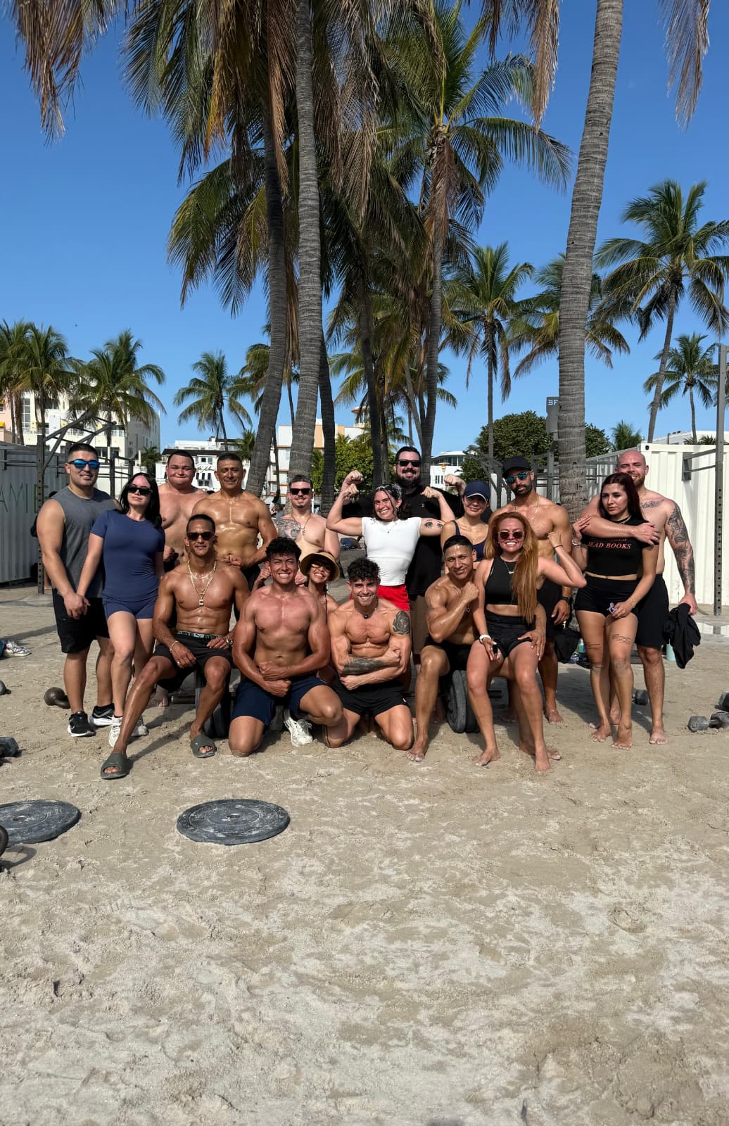 Team Lazz — la comunidad de GooddooFit entrenando juntos en Miami